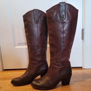 Frye "Jackie Button" Leather Boots